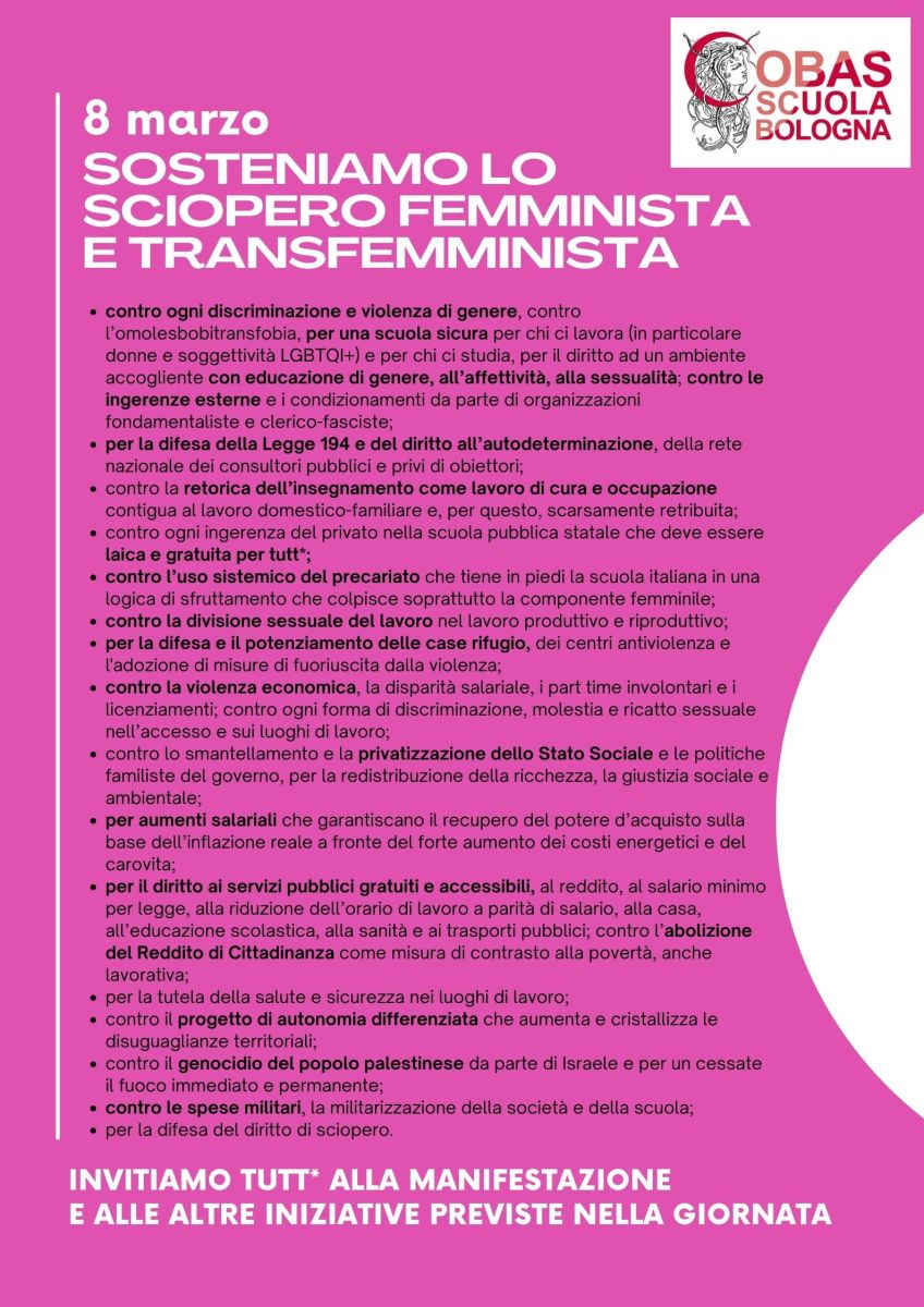volantino 8 marzo - 10