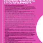 SCIOPERO FEMMINISTA E TRANSFEMMINISTA 