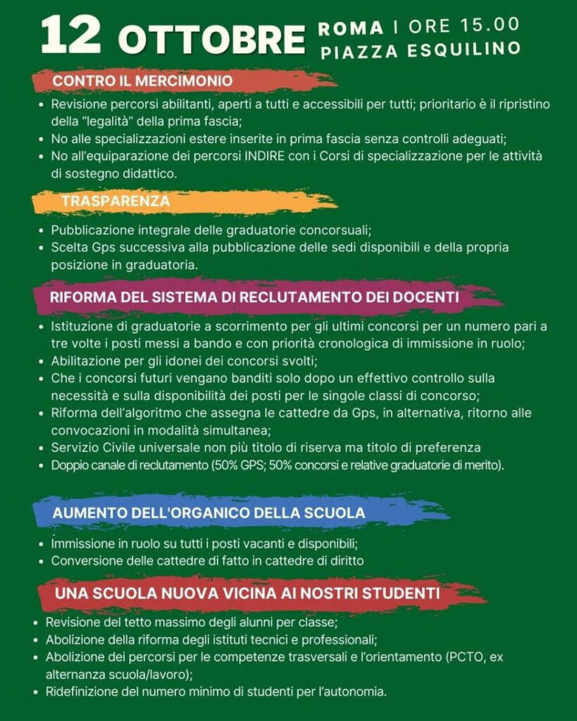 piattaforma precari scuola