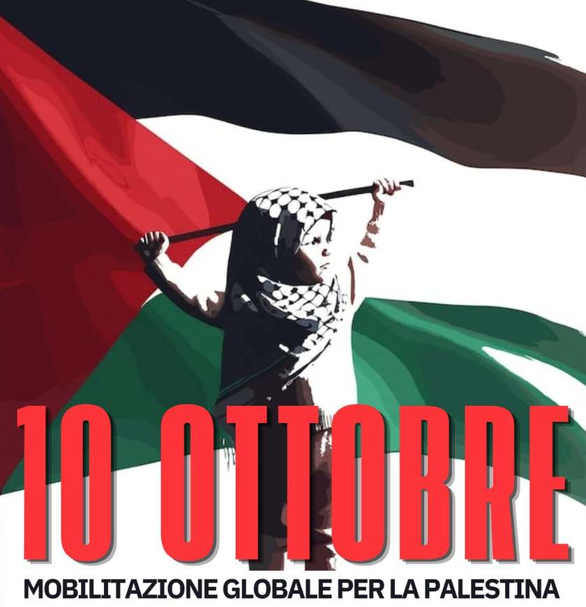 10 ottobre per la palestina